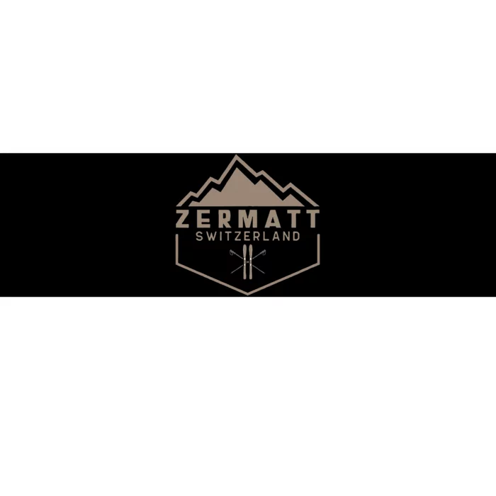 Zermatt Switzerland Bumper Sticker