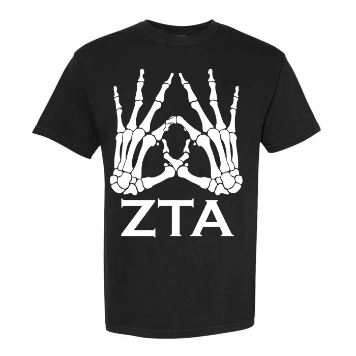 ZTA Zeta-Tau-Alpha Halloween Garment-Dyed Heavyweight T-Shirt