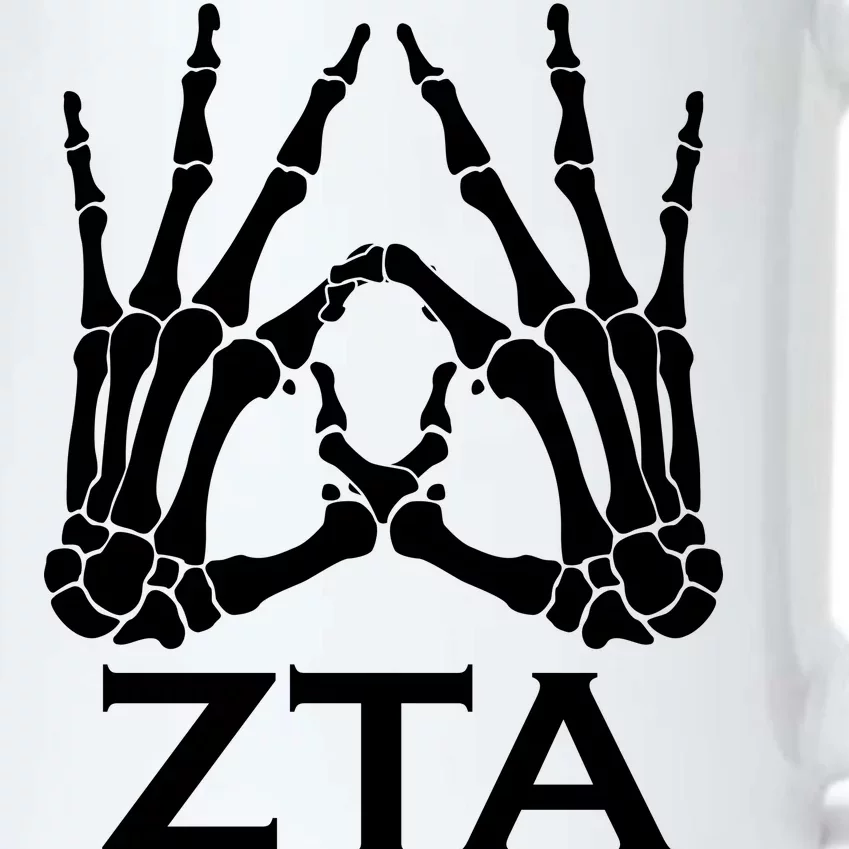 ZTA Zeta-Tau-Alpha Halloween Black Color Changing Mug