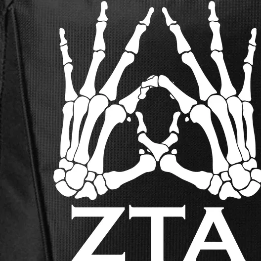 ZTA Zeta-Tau-Alpha Halloween City Backpack