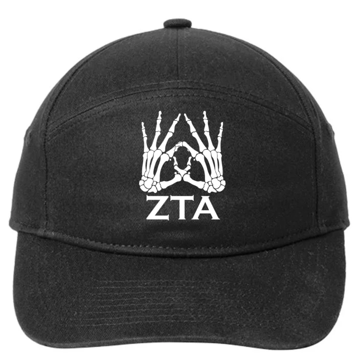 ZTA Zeta-Tau-Alpha Halloween 7-Panel Snapback Hat