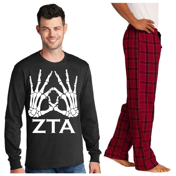 ZTA Zeta-Tau-Alpha Halloween Long Sleeve Pajama Set