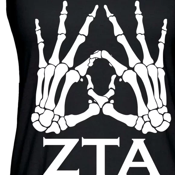 ZTA Zeta-Tau-Alpha Halloween Ladies Essential Flowy Tank