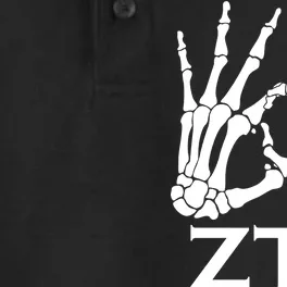 ZTA Zeta-Tau-Alpha Halloween Dry Zone Grid Performance Polo