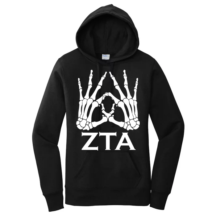 ZTA Zeta-Tau-Alpha Halloween Women's Pullover Hoodie