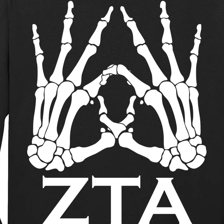 ZTA Zeta-Tau-Alpha Halloween Tall Long Sleeve T-Shirt