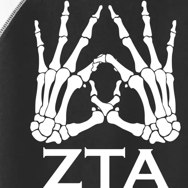 ZTA Zeta-Tau-Alpha Halloween Toddler Fine Jersey T-Shirt