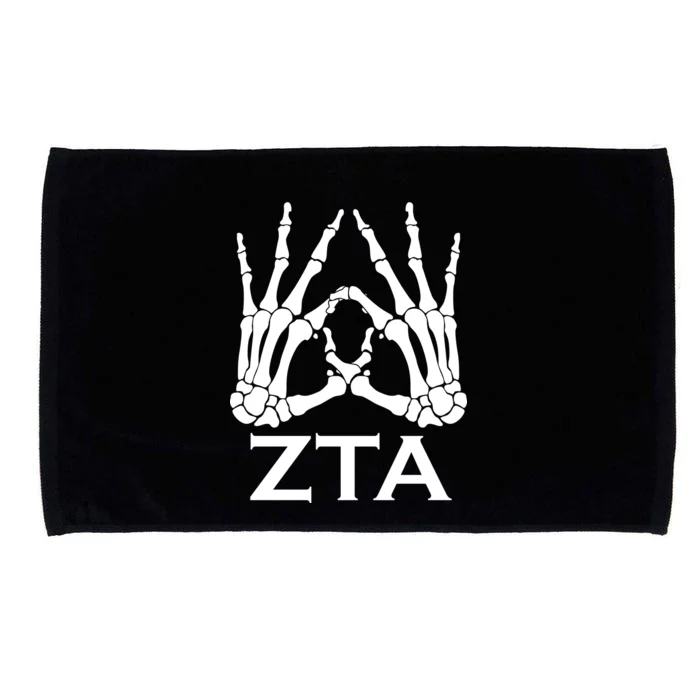 ZTA Zeta-Tau-Alpha Halloween Microfiber Hand Towel