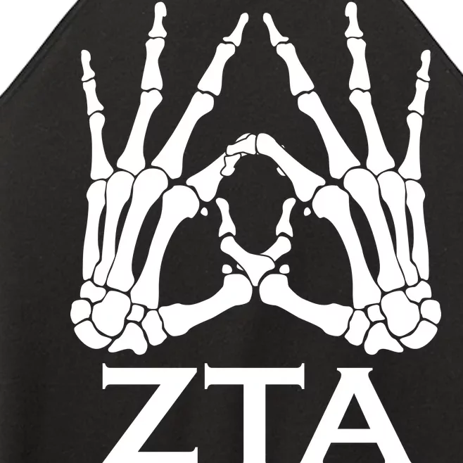 ZTA Zeta-Tau-Alpha Halloween Women’s Perfect Tri Rocker Tank