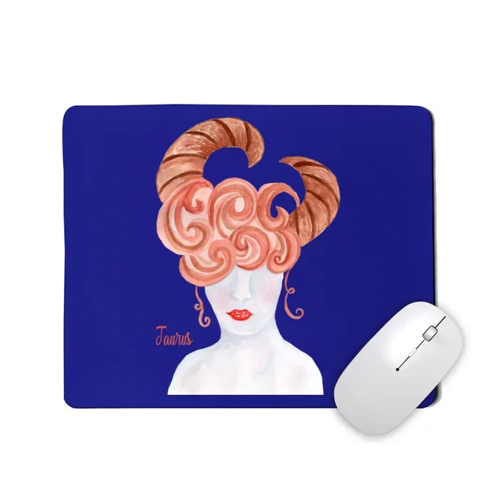 Zodiac Taurus Astrology The Bull Earth Gift Mousepad