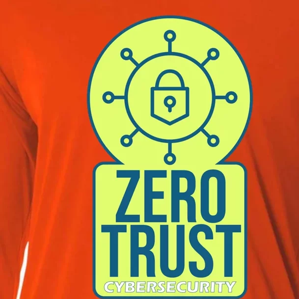 Zero Trust Ethical Hacking Cyber Security Hacking Developer Gift Cooling Performance Long Sleeve Crew