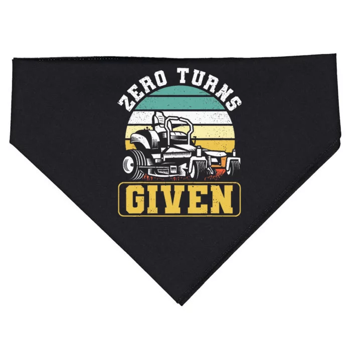 Zero Turns Given Zero Turn Lawn Mower And Mowing USA-Made Doggie Bandana