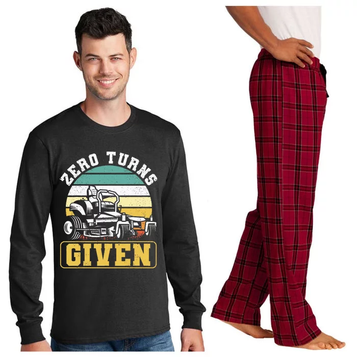 Zero Turns Given Zero Turn Lawn Mower And Mowing Long Sleeve Pajama Set