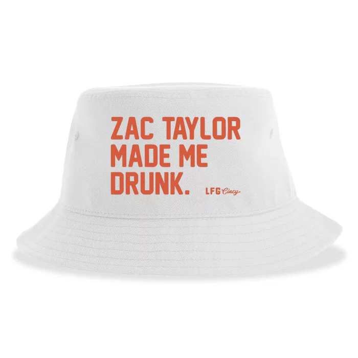 Zac Taylor Made Me Drunk Sustainable Bucket Hat