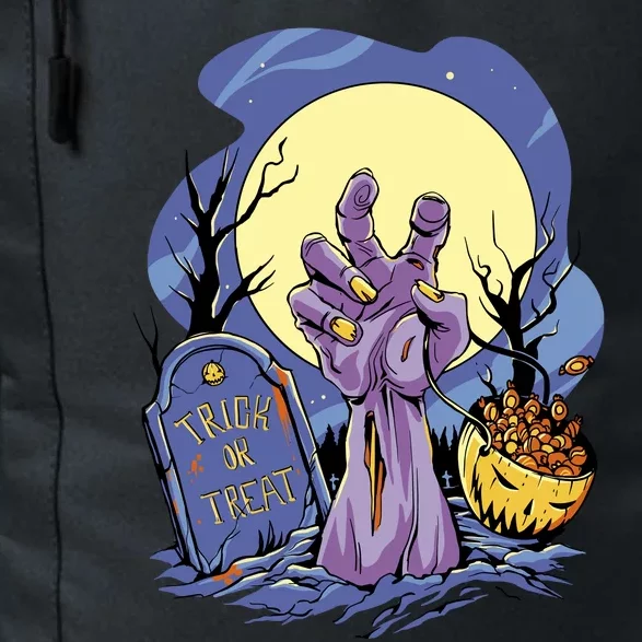 Zombie Trick Or Treat Spooky Halloween Daily Commute Backpack