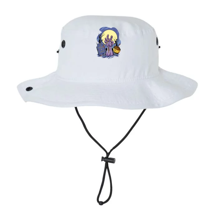 Zombie Trick Or Treat Spooky Halloween Legacy Cool Fit Booney Bucket Hat