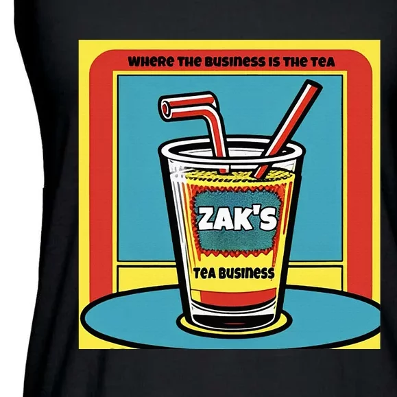 ZakeeS Tea Ladies Essential Flowy Tank