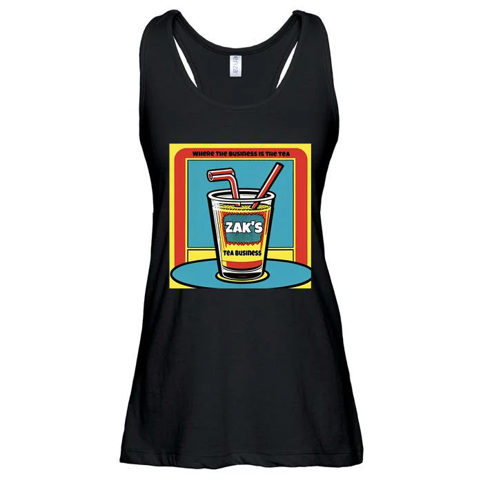 ZakeeS Tea Ladies Essential Flowy Tank