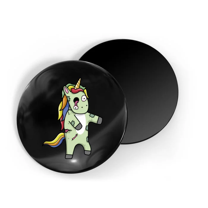 Zombie Unicorn Magnet