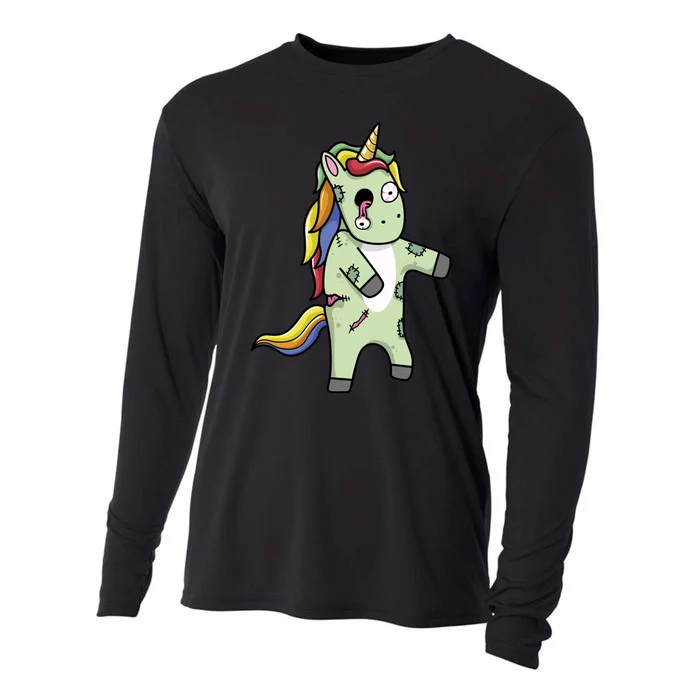 Zombie Unicorn Cooling Performance Long Sleeve Crew