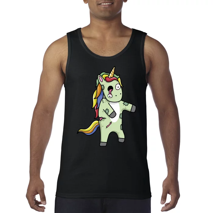 Zombie Unicorn Tank Top