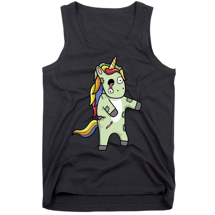 Zombie Unicorn Tank Top