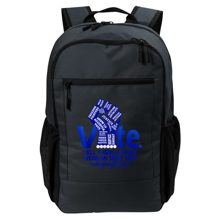 Zeta Voting Finer Woman Sent You Sorority Sorors Zetas Vote Daily Commute Backpack