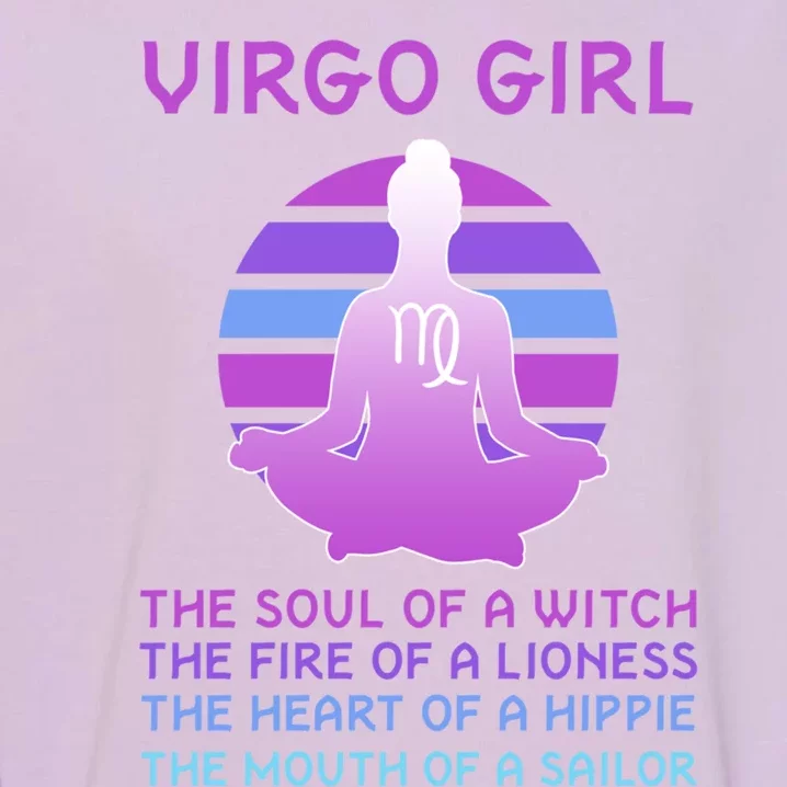 Zodiac Virgo Great Gift Garment-Dyed Sweatshirt