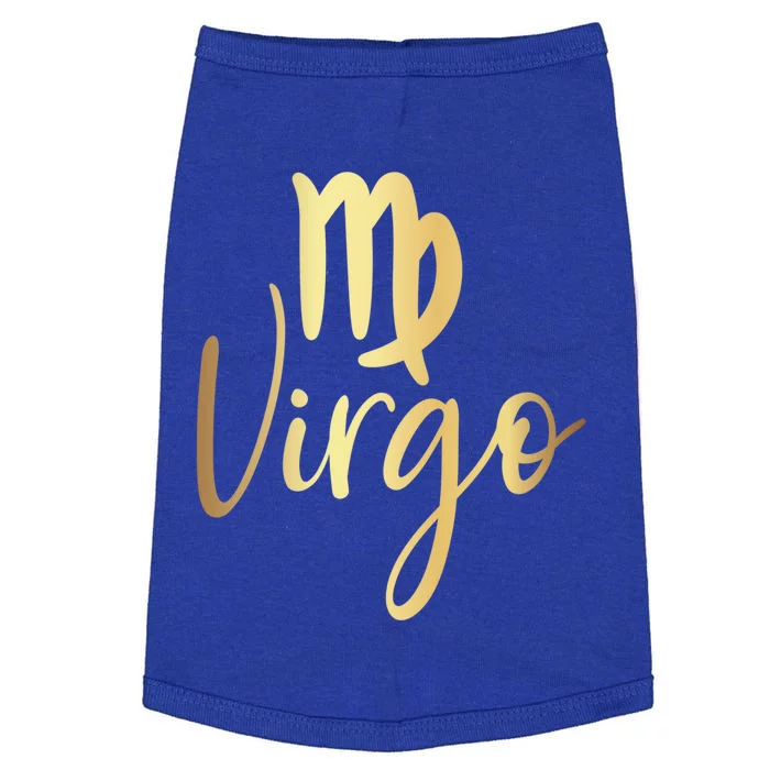 Zodiac Virgo Gift Doggie Tank