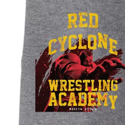 Zangief Wrestling Academy Red Cyclone Design Doggie 3-End Fleece Hoodie