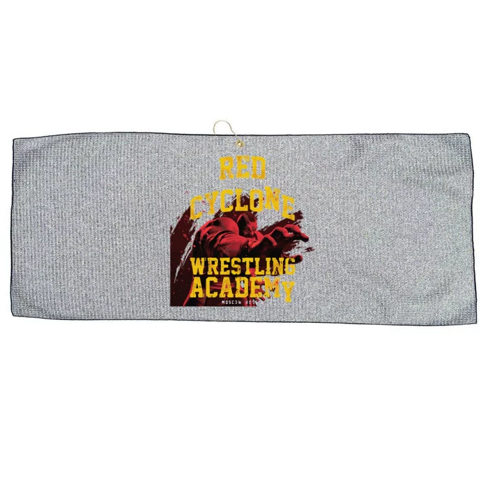 Zangief Wrestling Academy Red Cyclone Design Large Microfiber Waffle Golf Towel