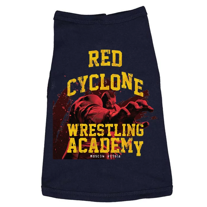 Zangief Wrestling Academy Red Cyclone Design Doggie Tank