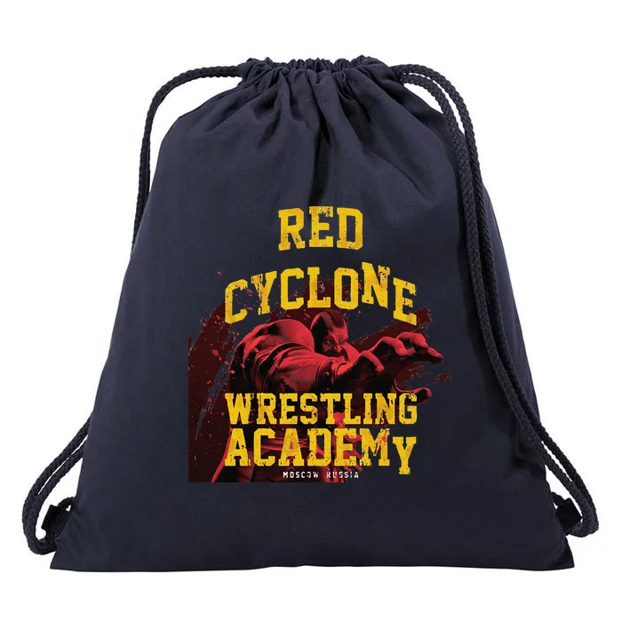 Zangief Wrestling Academy Red Cyclone Design Drawstring Bag