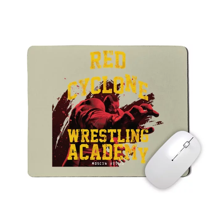 Zangief Wrestling Academy Red Cyclone Design Mousepad