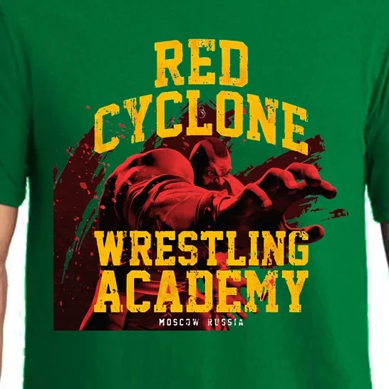 Zangief Wrestling Academy Red Cyclone Design Pajama Set