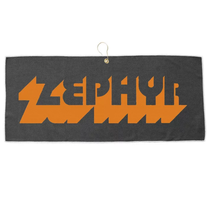 Zephyr Wind Classic Retro Team Vintage Skate Surf Vibe Style Large Microfiber Waffle Golf Towel