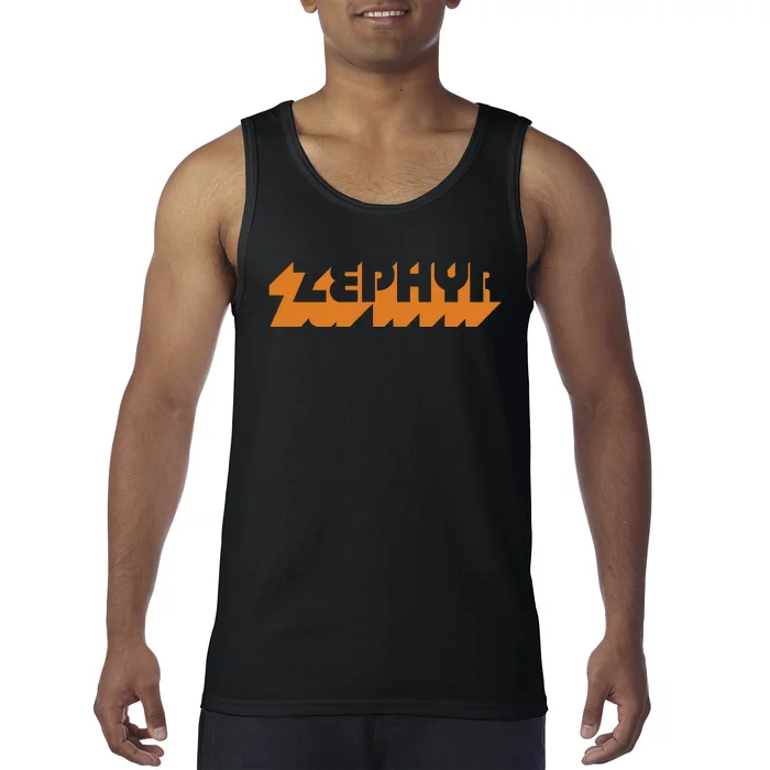 Zephyr Wind Classic Retro Team Vintage Skate Surf Vibe Style Tank Top