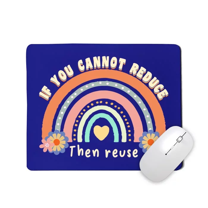 Zero Waste Earth Day Waste Aget Reduce Reuse Recycle Funny Gift Mousepad