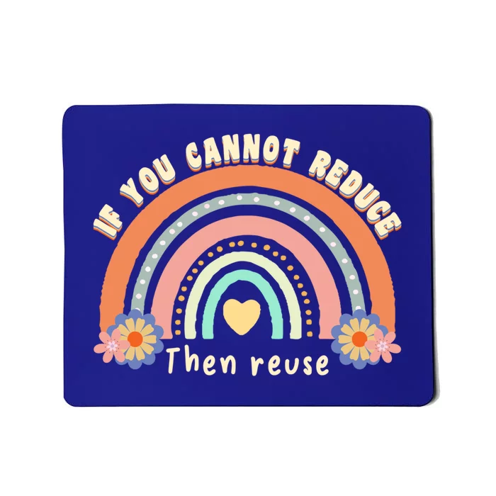 Zero Waste Earth Day Waste Aget Reduce Reuse Recycle Funny Gift Mousepad