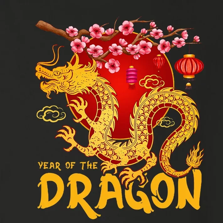 Zodiac Year Of The Dragon Lunar Happy Chinese New Year 2024 Toddler Long Sleeve Shirt