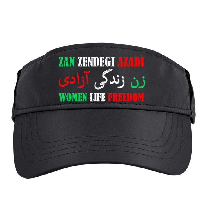 Zan Zendegi Azadi Persian Woman Life Freedom Adult Drive Performance Visor