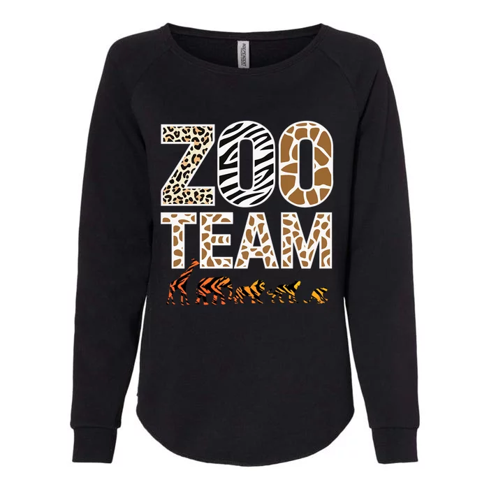 Zookeeper Zoo Animals Wildlife Womens California Wash Sweatshirt