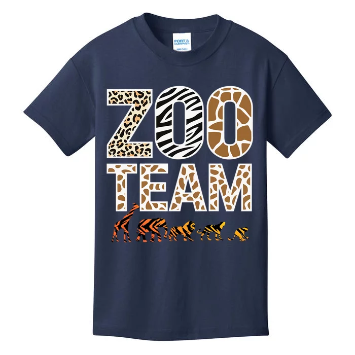 Zookeeper Zoo Animals Wildlife Kids T-Shirt