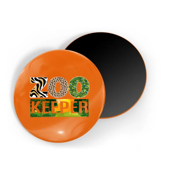 Zookeeper Zoo Animals Zoo Keeper Zoos Magnet