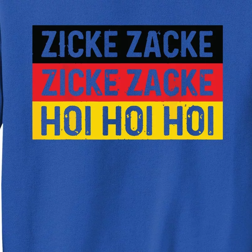 Zicke Zacke Hoi Oktoberfest German Flag Party Funny Gift Sweatshirt