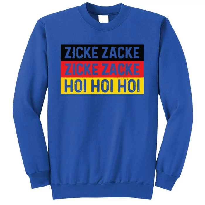 Zicke Zacke Hoi Oktoberfest German Flag Party Funny Gift Sweatshirt