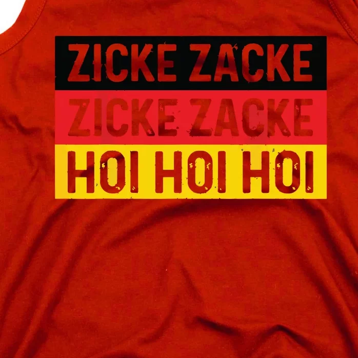 Zicke Zacke Hoi Oktoberfest German Flag Party Funny Gift Tank Top