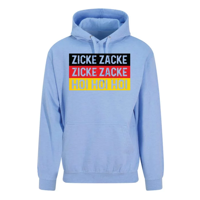 Zicke Zacke Hoi Oktoberfest German Flag Party Funny Gift Unisex Surf Hoodie