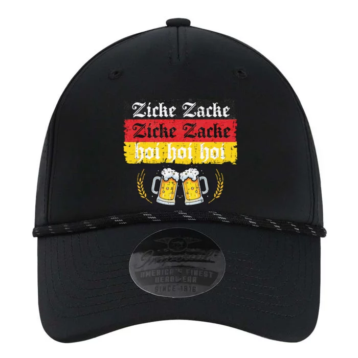 Zicke Zacke Hoi Oktoberfest German Flag Party Performance The Dyno Cap