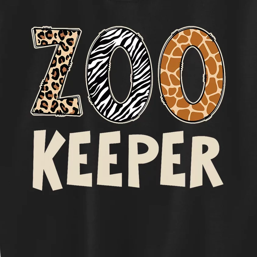 Zookeeper Zoo Keeper Costume Adult Animals Wildlife Safari Kids Sweatshirt